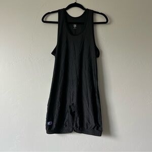 Cliff Keen Athletic Moisture Exchange System Wrestling Singlet Black Large